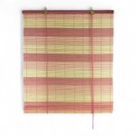 Store enrouleur en bambou 60x150 cm - volet roulant en bois naturel pour l'int�rieur et l'ext�rieur - ...