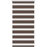 Store enrouleur tamisant 40 x 100 cm marron cfw2238354