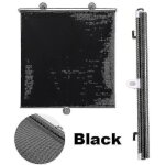 Stores enrouleurs universels rideau occultant � ventouse pour pare - soleil - taille, couleur ? 50 cm ...