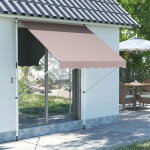 Store ext�rieur r�glable 2 x 1, 5 m, store banne manuel aluminium et polyester, protection uv anti �blouisseme ...
