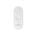 Boitier vide pour tlcommande v3, 1 canal, bubendorff, 3 boutons, blanc, pour volet roulant