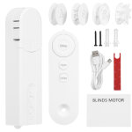 Stores motoris�s moteur d'entra�nement contr�le wifi rouleau de cha�ne intelligent app minuterie d'ombrage ...