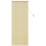 Stores et occultants avec des rideaux naturel bambou vidaxl