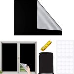 Store occultant sans per�age 100x145cm - tissu isolant pour fen�tre de toit - protection solaire portable ...