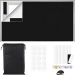 Store occultant sans per�age 150x350cm, d�coupable tissu occultant isolation thermique pour 100%, portable ...