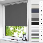 Store occultant sans per�age, store enrouleur opaque thermique isolant, protection de vie priv�e & protection ...