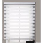 Stores v�nitiens sans perforation, rideaux occultants imperm�ables � double couche pour salle de bain, ...