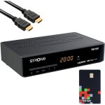 Strong srt 7410 décodeur satellite tntsat astra + carte tntsat + câble hdmi offert Strong srt 7410 décodeur satellite tntsat astra + carte tntsat + câble hdmi offert