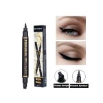 Stylo eye - liner flytande  double extrmit, tampon ailes triangulaires