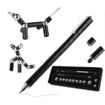 Stylo jouet, stylo magntique en mtal de dcompression, stylo d'criture magntique dformable multifonctionn ...