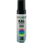 Stylo de peinture noir profond brillant ral 9005 12 ml
