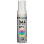 Stylo de retouche - carrosserie - blanc brillant - ral 9010 - dupli - color