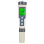Stylo de test de temprature de salinit ec tds 4 en 1, testeur numrique de qualit de l'eau pour aquarium ...