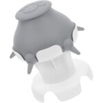 Sucette et gamelle pour chiots avec t�tines, adapt�es � plusieurs chiots, faciles � utiliser et convenant ...