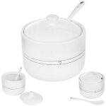 Sucrier en c�ramique blanc 300 ml