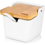 Sucrier en c�ramique, r�cipient de cuisine pour le stockage du sucre