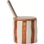 Sucrier avec couvercle et cuill�re, bocal de stockage de 250 ml, contenant � sucre, pot � sucre, plat ...