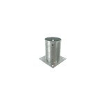 Sud bois - support pied de poteau rond 140mm (14cm) à fixer galvanisé à chaud Sud bois - support pied de poteau rond 140mm (14cm) à fixer galvanisé à chaud