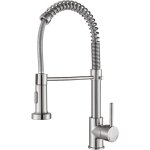 Suguword - robinet de cuisine en acier inoxydable, robinet de douche extractible, mitigeur de cuisine ...