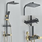 Système de douche colonne de douche, robinet de douche de baignoire, pulvérisateur de douche de pluie, ... Système de douche colonne de douche, robinet de douche de baignoire, pulvérisateur de douche de pluie, ...