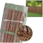 Suinga - clture en corce 100x300cm double, bordure jardin panneau de clture de jardin. occultation, ...