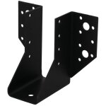 Suki sabot de charpente universel acier zingue noir magnodur 45x107x78x35, suki