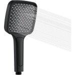 Sumerain pommeau de douche carr noir  haute pression, douchette conomie d'eau avec trois types de ...