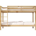 Sunny jip lits superpos�s couleurs naturelles lits superpos�s pour enfants - sans matelas - lit superpos� ...