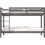 Sunny jip lits superpos�s gris lits superpos�s pour enfants - sans matelas - lit superpos� 2 places 208 ...
