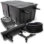 Wiltec - sunsun kit complet: cbf - 350b filtre de bassin jusqu'à 60000l biologique, ctf - 8000 pompe ... Wiltec - sunsun kit complet: cbf - 350b filtre de bassin jusqu'à 60000l biologique, ctf - 8000 pompe ...