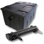 Wiltec - sunsun kit complet: cbf - 550 filtre de bassin jusqu'à 60000 l biologique, cuv - 336 lampe uv ... Wiltec - sunsun kit complet: cbf - 550 filtre de bassin jusqu'à 60000 l biologique, cuv - 336 lampe uv ...