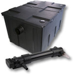 Wiltec - sunsun kit complet: cbf - 550 filtre de bassin jusqu'à 60000 l biologique, cuv - 636 lampe uv ... Wiltec - sunsun kit complet: cbf - 550 filtre de bassin jusqu'à 60000 l biologique, cuv - 636 lampe uv ...
