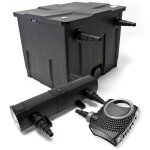 Wiltec - kit complet: cbf - 350 filtre de bassin jusqu'à 12000 l biologique, neo10000 supereco pompe ... Wiltec - kit complet: cbf - 350 filtre de bassin jusqu'à 12000 l biologique, neo10000 supereco pompe ...