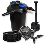 Wiltec - sunsun kit complet: cpf - 15000 filtre de bassin à pression jusqu'à 30000 l avec 18 watt lampe ... Wiltec - sunsun kit complet: cpf - 15000 filtre de bassin à pression jusqu'à 30000 l avec 18 watt lampe ...