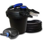 Kit complet: cpf - 180 filtre de bassin à pression jusqu'à 6000 l avec 11 watt uv - c lampe uv, ctf - ... Kit complet: cpf - 180 filtre de bassin à pression jusqu'à 6000 l avec 11 watt uv - c lampe uv, ctf - ...