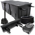 Wiltec - kit complet: cbf - 350c filtre de bassin jusqu'à 90000 l, neo10000 pompe de filtration 10000l ... Wiltec - kit complet: cbf - 350c filtre de bassin jusqu'à 90000 l, neo10000 pompe de filtration 10000l ...