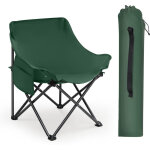 Sunula chaise de camping lune pliable et compacte ? avec sac de transport ? id�al p�che, plage et pique ...