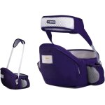 Sunxury - bleu fonc)porte - bb sige de hanche, ergonomique porte bb ventral tabouret de taille ...