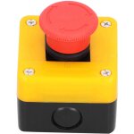 Bouton d'arrt d'urgence 10a tanche 1no 1nc, interrupteur  bouton - poussoir d'urgence pour ascenseur ...