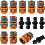 Sunxury - raccords de tuyau d'arrosage, 15 pi�ces embout tuyau arrosage avec accessoires de raccord, ...