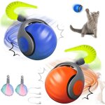 Sunxury - speedy tail 2. 0 jouet pour chat, balle mobile automatique avec queue, jouet interactif intelligent ...
