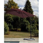 Ozalide - parasol d�port� 3x2m - bordeaux - superking