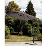 Ozalide - parasol d�port� 3x2m - taupe - superking