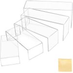 Support en acrylique transparent pour pr�sentation ? 5 tailles, forme en u, id�al pour g�teaux, bijoux, ...