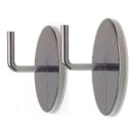 Supports adhsifs rideaux mtal noir ateliers 28