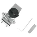 Support d'antenne de voiture en acier inoxydable ulisem avec clip pour antenne radio bidirectionnelle ...