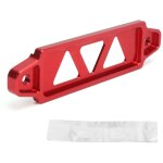 Support d'arrimage de batterie de voiture, support de remplacement en alliage d'aluminium rouge pour ...