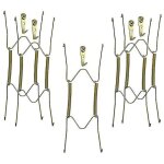 Supports d'assiettes pour le mur, support de plateau d�coratif de 8 pouces avec crochets d'installation, ...