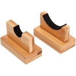 Support en bois pour battes de baseball, pr�sentoir pour battes de baseball, support horizontal pour ...