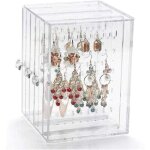 Support de boucle d'oreille acrylique boucle d'oreille en pr�sentoir rangement boucles doreilles porte ...
